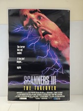 1992 SCANNERS 3 The TAKEOVER VIDEO RELEASE PROMO MOVIE POSTER LILIANA KOMOROWSKA
