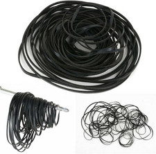 50PCS 40135MM Mixed Flat Cassette Tape Machine Recorder Rubber Belt for Repair W