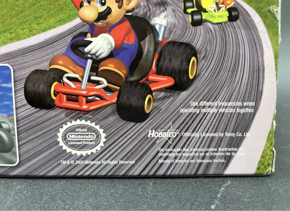 R/C MicroSizers Mario Kart 64 Remote Control Hobbico Tomy 2003 NEW VERY RARE - Image 3 of 4