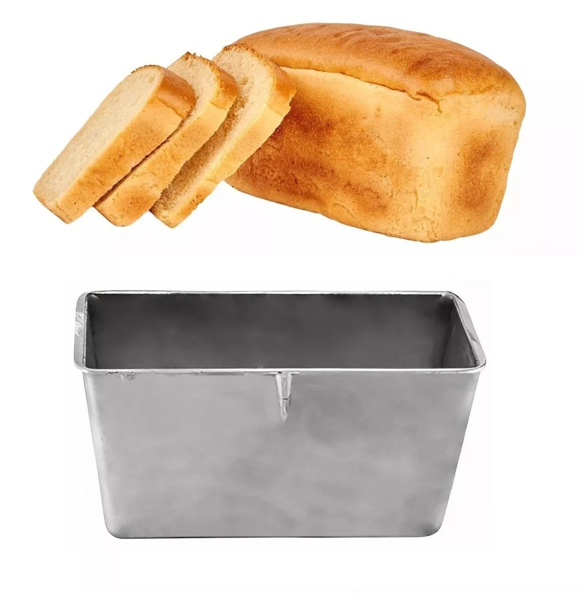 Bread Baking Pan Aluminum L7 For Baking Standard Bread Loaf Lux