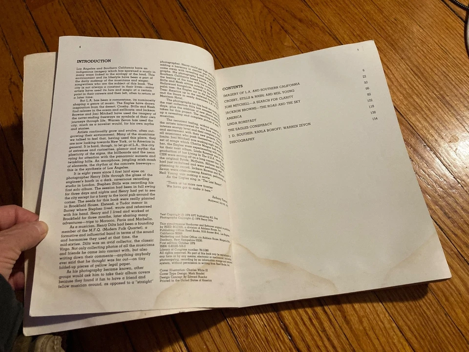 CALIFORNIA ROCK CALIFORNIA SOUND  Anthony Fawcett book rare ship tomorrow - Image 3 of 4