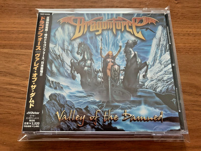 Dragonforce – Valley Of The Damned 2003 Japan Press CD OBI w/Bonus