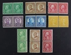 CKStamps: US Stamps Collection Scott#597/606 Mint NH OG Line Pair Incomplete