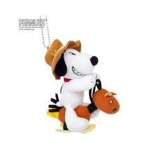Peanuts Snoopy 2026 Year of the Horse Zodiac Yoshitoku Plush Keychain from Japan
