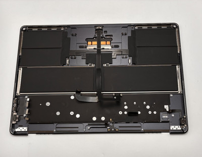 MacBook Air 15 M3 24 A3114 Handauflage Tastatur Akku Midnight 8612 OEM ohne T-Pad