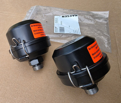 2 x Original KAESER Luftfilter 6.0173.1 Kompressor EPC  Kolbenkompressor M22x1,5