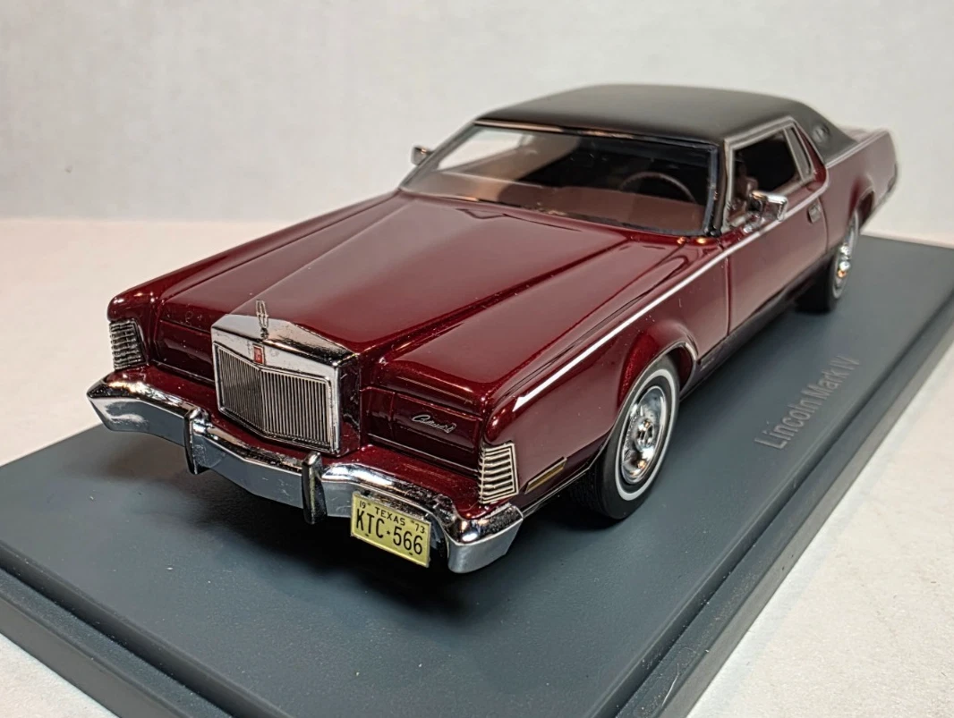 1/87 NEO SCALE MODELS Lincoln Mark V Green Resin Car Limited 1/87 NEO SCALE MODELS Lincoln Mark V Green Resin Car Limited