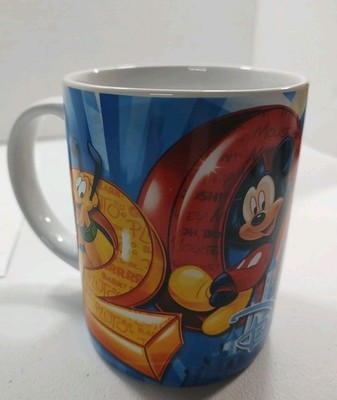 Jerry Leigh Disney 2013 Orlando Florida Mickey Donald Pluto Goofy Coffee Mug Cup