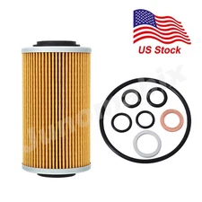 Engine Oil Filter Cleaner Seal Kit For 14-22 Can-Am SE6/SM6 1330 Spyders RT & F3