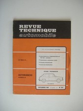 Revue technique Autobianchi 500