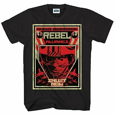Star Wars T-Shirt Rogue Squadron Death Star Boba Fett Universe Spaceship Classic