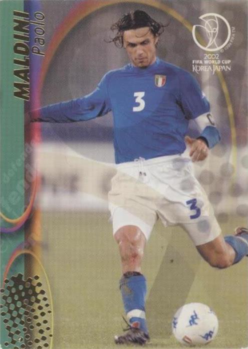 マルディーニ♡ 2002 Panini World Cup Japanese Edition - Paolo Maldini #68 for