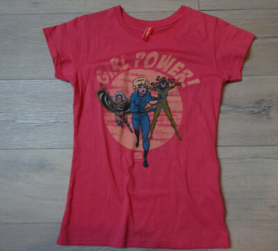MARVEL - Girl Power Girly Shirt S
