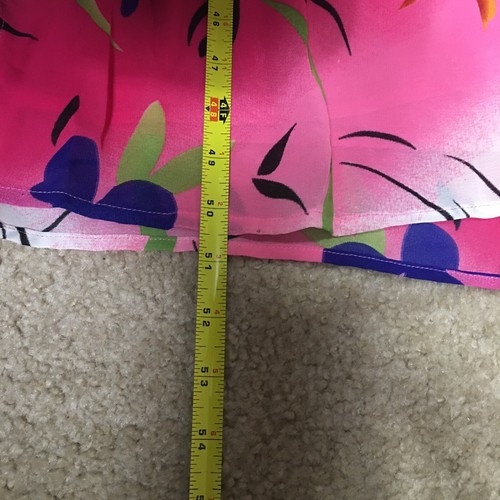 Ashley Stewart Womens Dress Size 20 Pink Floral Sleeveless Back Zip NWOT - Picture 7 of 8