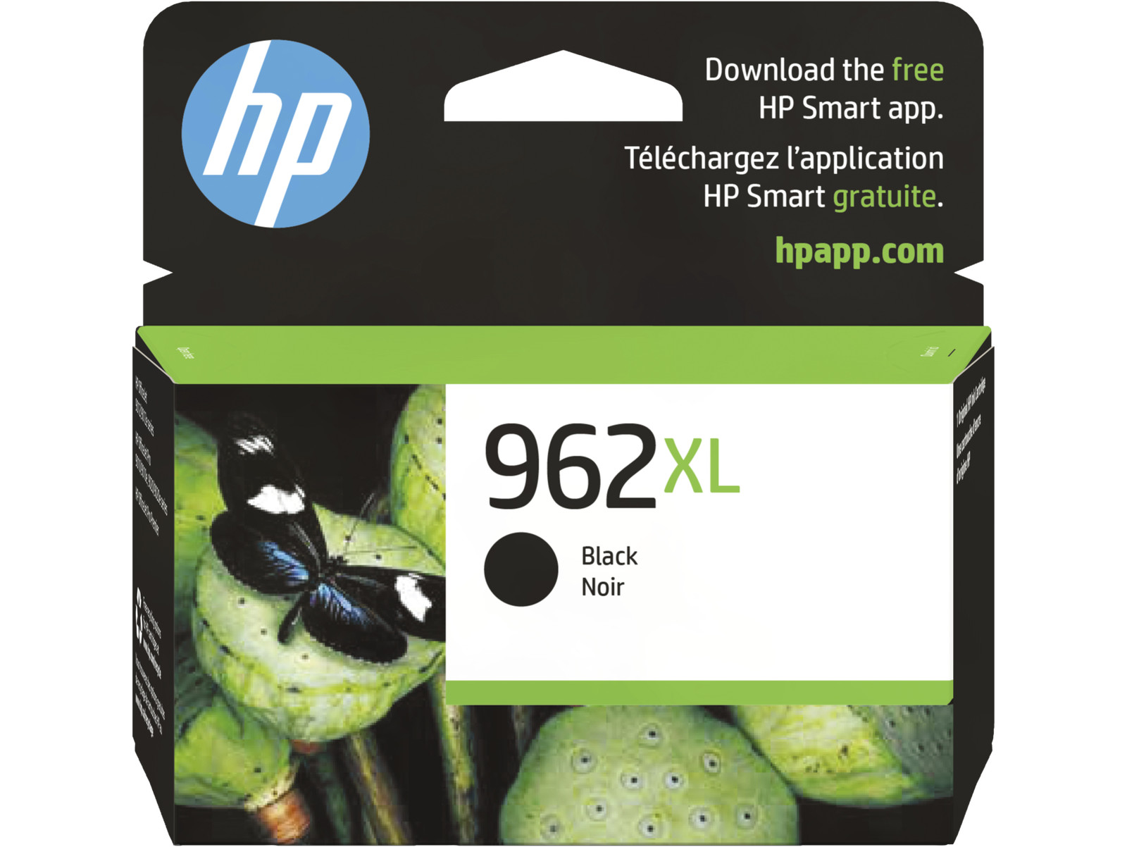 HP 962XL High Yield Black Original Ink Cartridge, ~2,000 pages, 3JA03AN#140