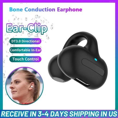 Audifonos Ear Clip Bluetooth 5.3 Inalambricos Auriculares Sport Conductores Oseo - Picture 15 of 20
