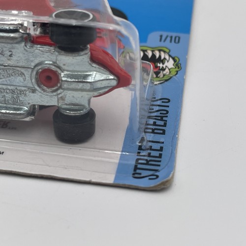 Hot Wheels Street Beasts Turbo Rooster Red 1:64 Scale#89/365 #1/10 2015 New - Picture 6 of 8