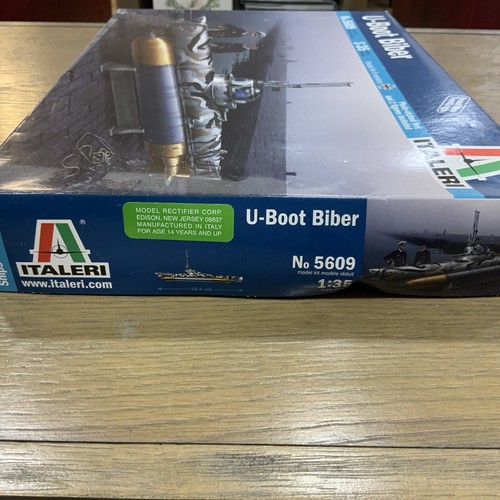 U-Boot Bieber Italeri No.5609 1:35 Scale USA SellerWWII - 第 3/7 張圖片