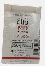 EltaMD UV Sport Broad-Spectrum SPF 50  0.07oz x 40 pcs NEW / AUTH / EXP: 2026 