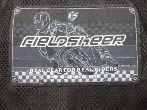 Fieldsheer Motorcycle Jacket Mens White Black Performance w/Protective Panels - Picture 4 of 24