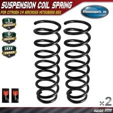 2x Coil Springs Rear Side Suspension for Citroen C4 Aircross Mitsubishi ASX New