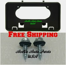 For 09-14 FORD F150 FRONT BUMPER LICENSE PLATE HOLDER TAG BRACKET 2009-2014