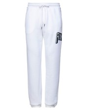 New A X Armani Exchange Men's Athleisure Jersey Fleece Trousers Joggers In White