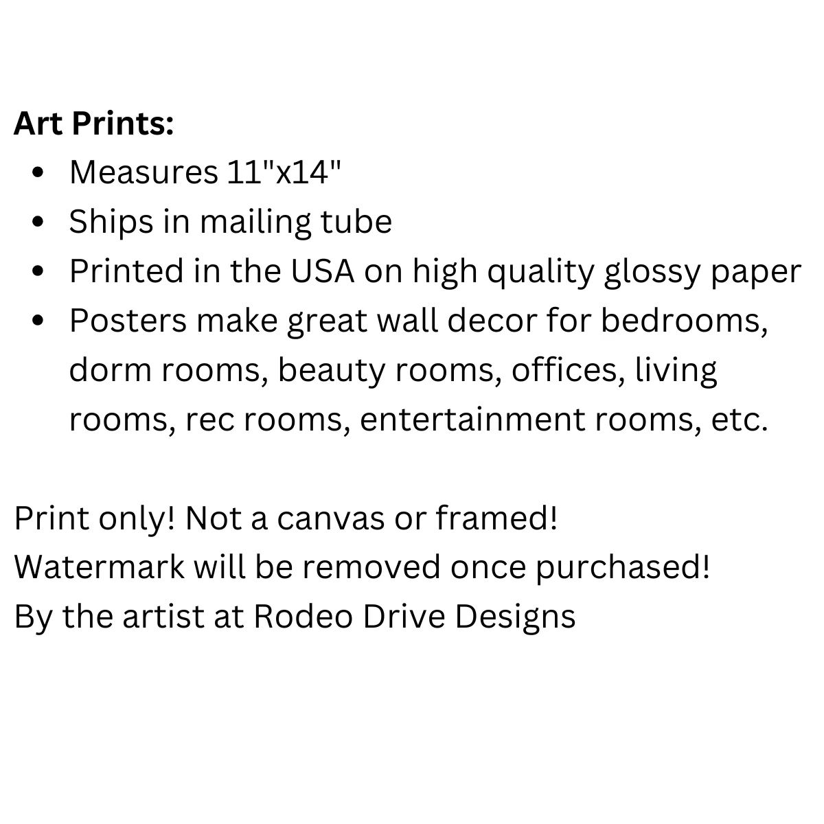 Japan Hello Kitty Art Print 11x14