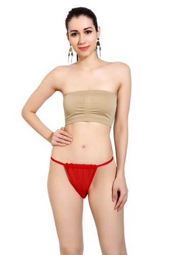 Damen Georgette Tanga Unterwäsche Paket Damen Sexy G-String Slips (1/3er Pack) - Bild 11 von 26