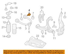 CHRYSLER OEM 11-23 Durango-Upper Cntrl Arm Mount Bolt 6509772AA