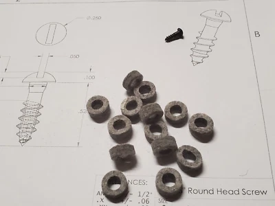 Benjamin pistol 130,132, 137 pistol pump rod felt. (1 felt only)