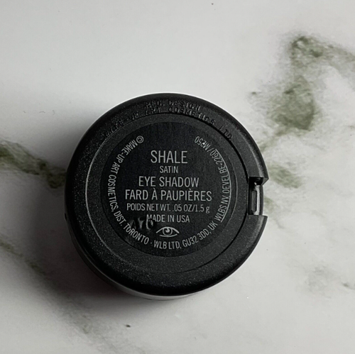 MAC EYESHADOW SINGLE 1.5g /0.05oz ~ SHALE ~ SATIN ~ BNIB ~ DISCONTINUED ~ RARE - Picture 4 of 4