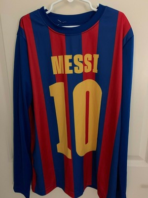messi long sleeve jersey