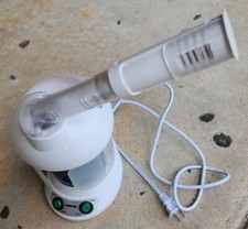 Facial Steamer Hot Mist Face Steamer Nano Ionic Table Top Mini Steamer Spa 360