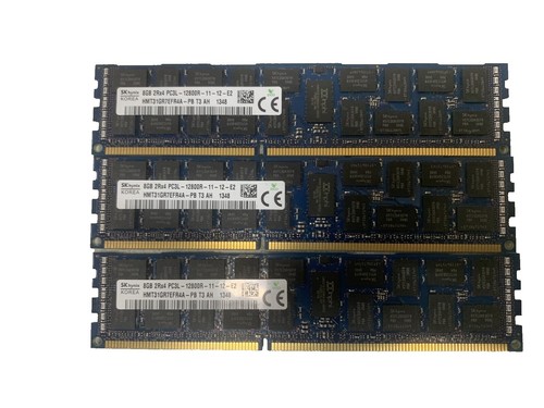SAMSUNG 16GB DDR3 1600 VLP 2Rx4 PC3L-12800R Registered 240pin