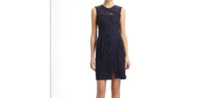 ❤️NWT NANETTE LEPORE Navy Blue Lace Dress Size 4