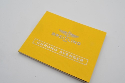Breitling Instruction Manuelle Chrono Avenger 2 - 第 1/1 張圖片