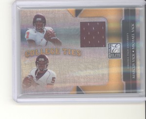 michael vick jersey card