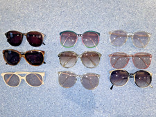 9 VINTAGE rounded sunglasses  4 bonus pairs