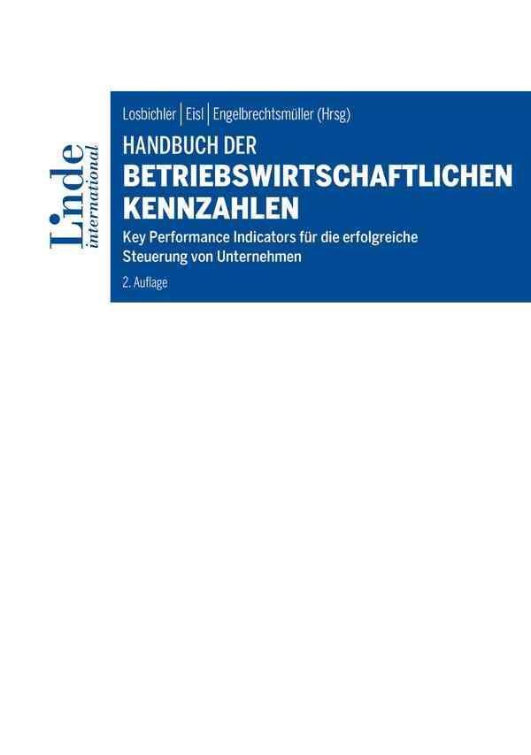 Thumbnail - Handbuch Der Betriebswirtschaftlichen Kennzahlen Heimo Losbichler