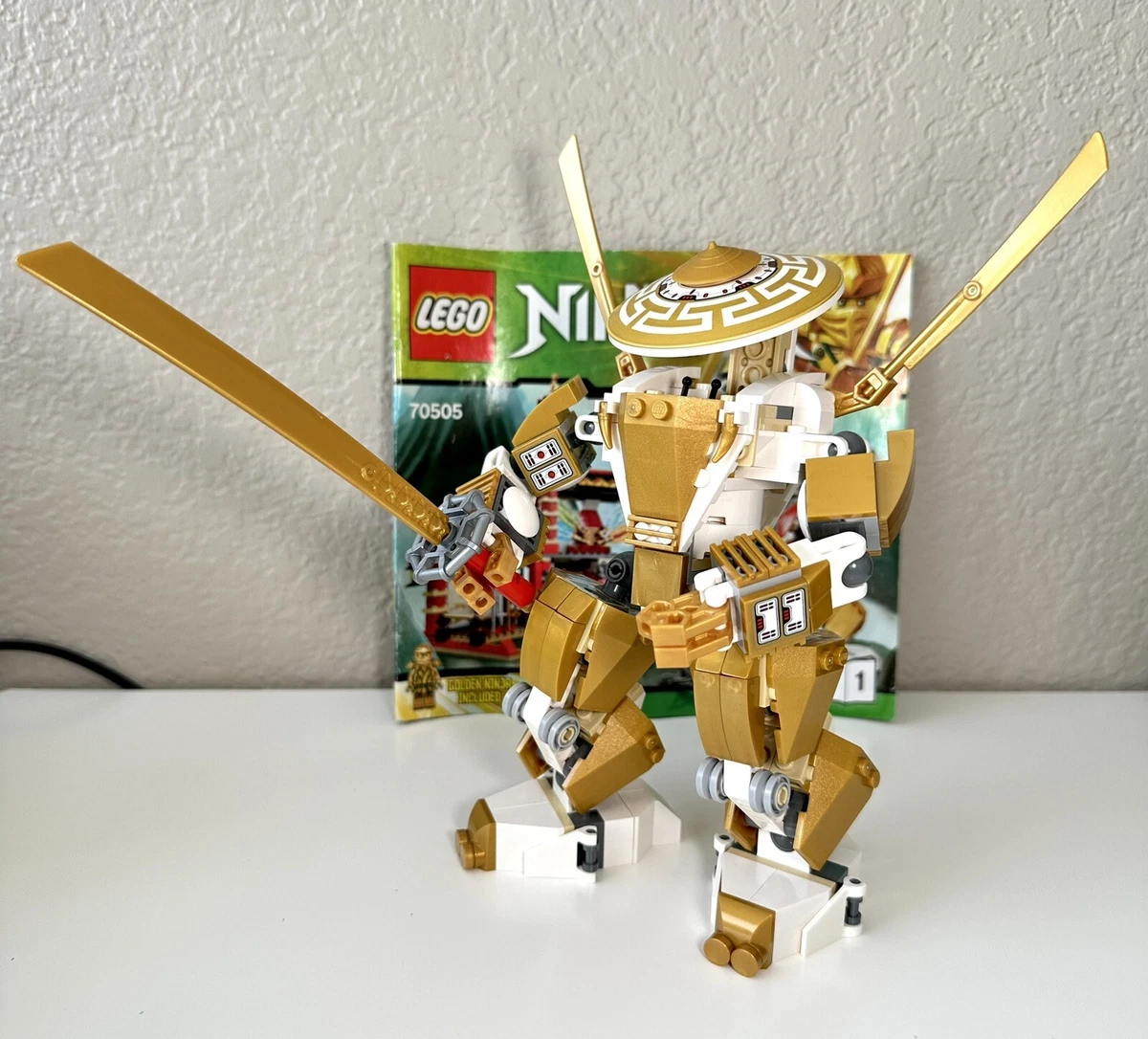 Parts From LEGO Ninjago 70505 Temple of Light With Mech Instruction