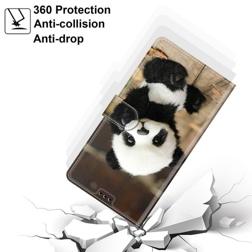 Panda Wallet Phone Case For Samsung Huawei iPhone Xiaomi ZTE Sony OPPO Huawei - Picture 3 of 9