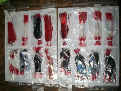 Lot of 16 - Sea Witch LITE Trolling Lures 1/8 oz - Mahi Tuna Wahoo - T41 Lot #20
