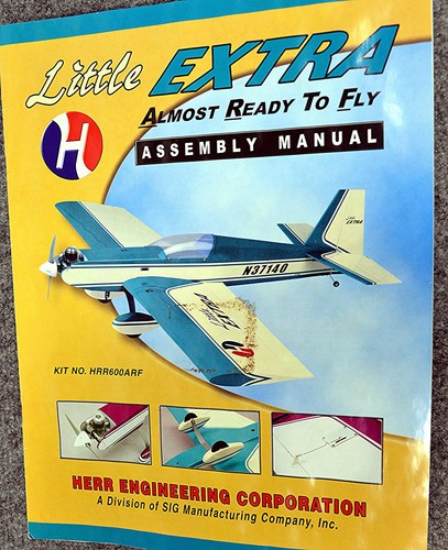 Little Extra Model Airplane Parts, Gas Tank, landing gear, nose cone, decals-etc - Picture 8 of 11