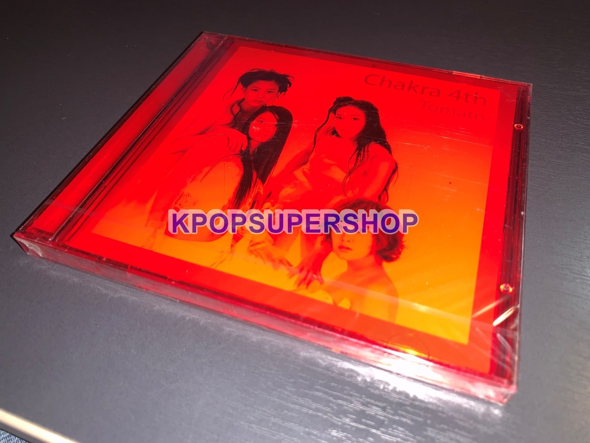 Chakra 4th Album Tomato CD Booklet New Sealed Rare OOP KPOP Korea