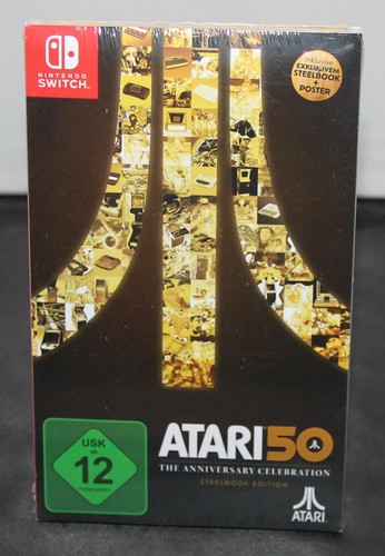 ATARI 50 - The Anniversary Celebration - Steelbook Edition - Nintendo Switch NEU
