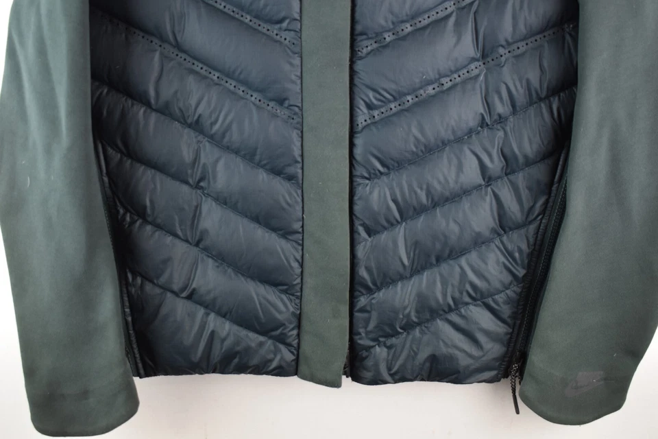 Nike Aeroloft Mujer Plumón Relleno Aislado Negro Correr Gimnasio Talla M Foto 3 de 4