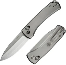 We Knife Co Ltd Nightblade Folding Knife 3" CPM-20CV Steel Blade Titanium Handle