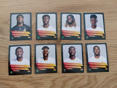 SPHINX CAF Africa Cup 2023 GHANA 8 Stickers Convolute