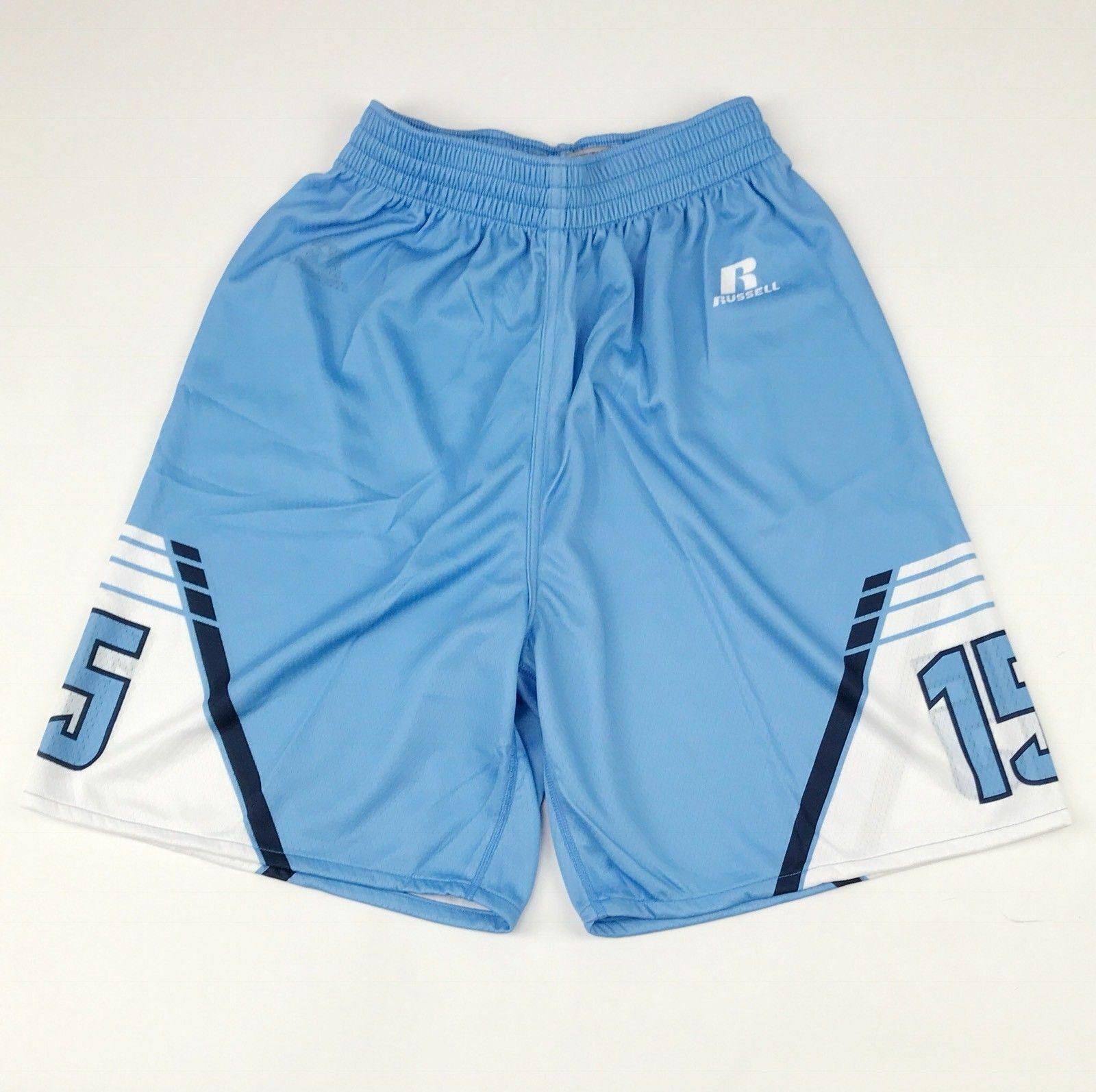 New Russell Athletic Basketball Shorts Reversible Women's Medium Blue White eBay